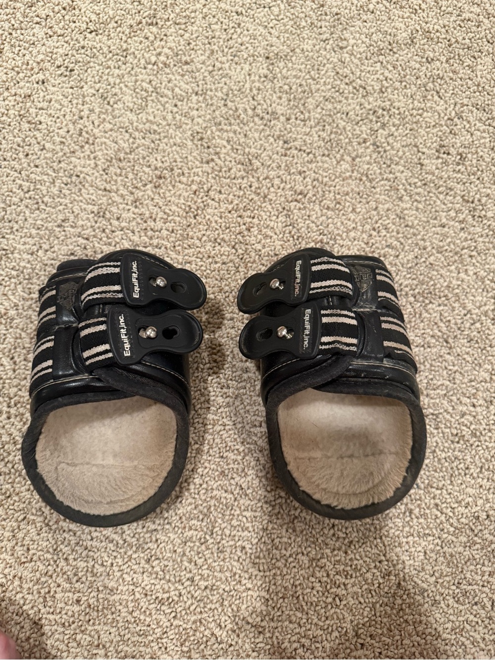 Used Equifit D-TEQ™ HIND BOOT - SHEEPSWOOL™ IMPACTEQ® LINER size XL